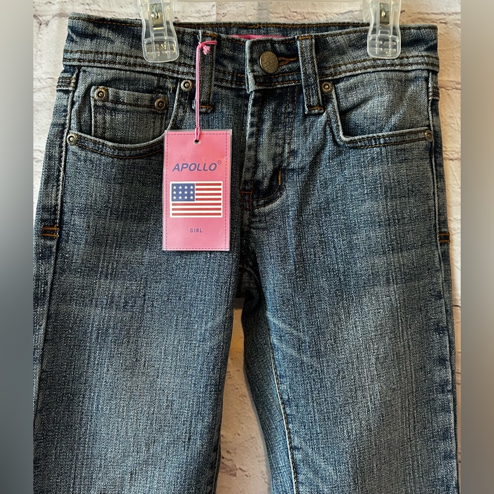 NWT Size 7 Girls Jeans - Picture 2 of 4